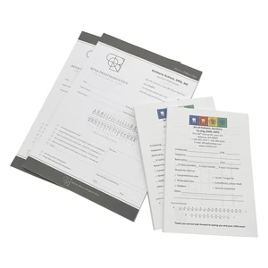 Custom A4/A5 Factory-Printed Medical Record Memo Notepad Loose Leaf Patient History Taking Tear-Off Notepad