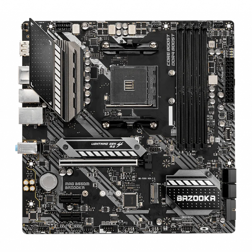 A520m Bazooka B550m Vector Wifi Vector Wifi Am4 Msi Mag A520m