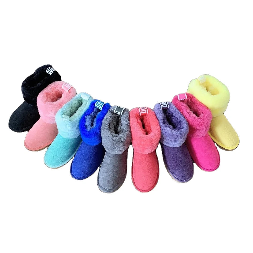 Оптовая продажа, новинка 2021, лидер продаж, модные ботинки угги для женщин, зимние ботинки