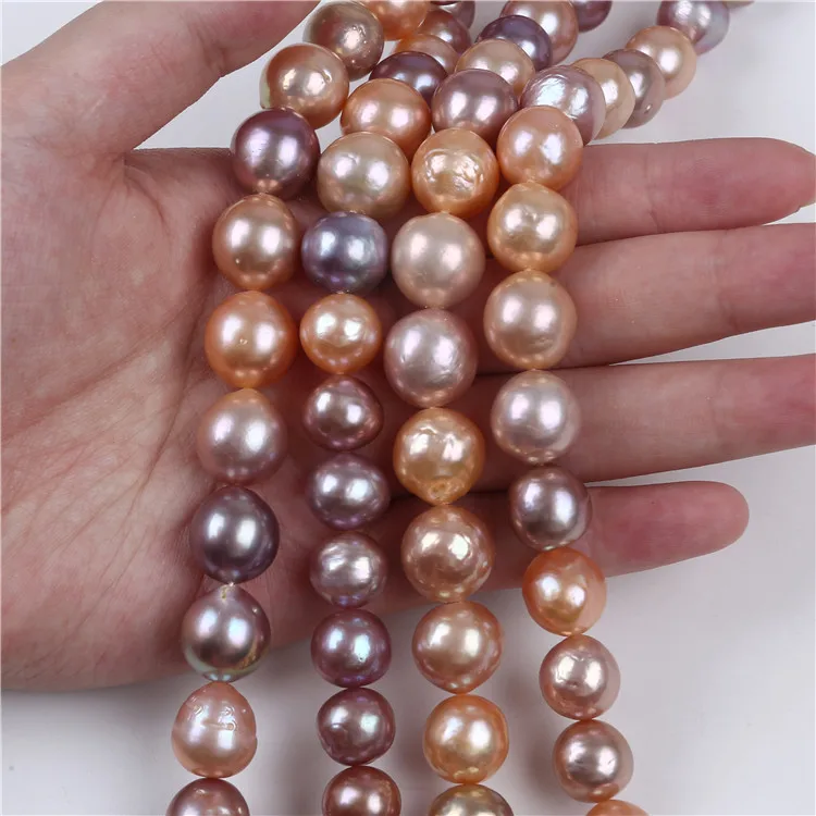 Natural 11-14mm Muti Color Round Edison 