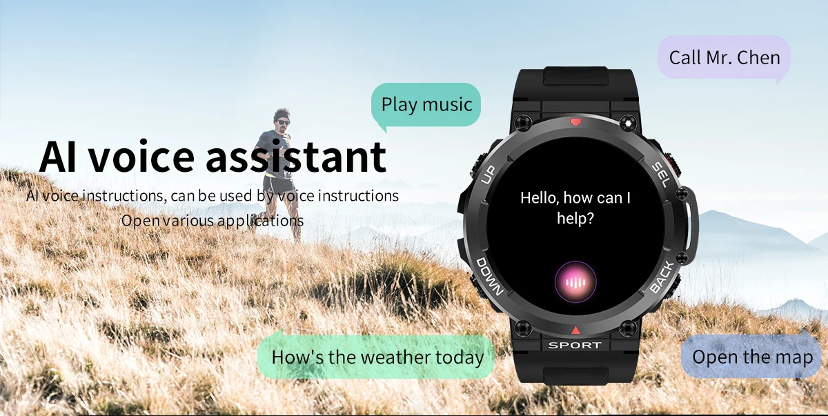 LF33 Smartwatch Local Music 1.39" IPS Screen Bluetooth Call Heart Rate Blood Pressure Monitor Smart Watches For Men 2023 16