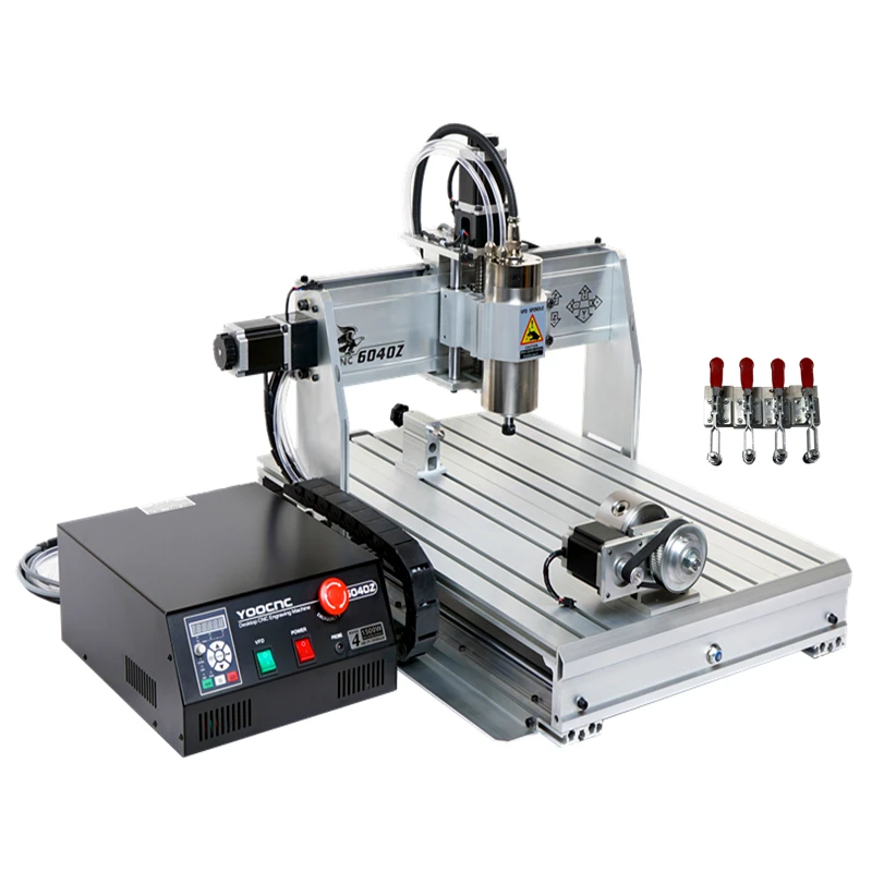 4 Axis CNC Router LY 6040Z-S80 - Precision Engraving Machine