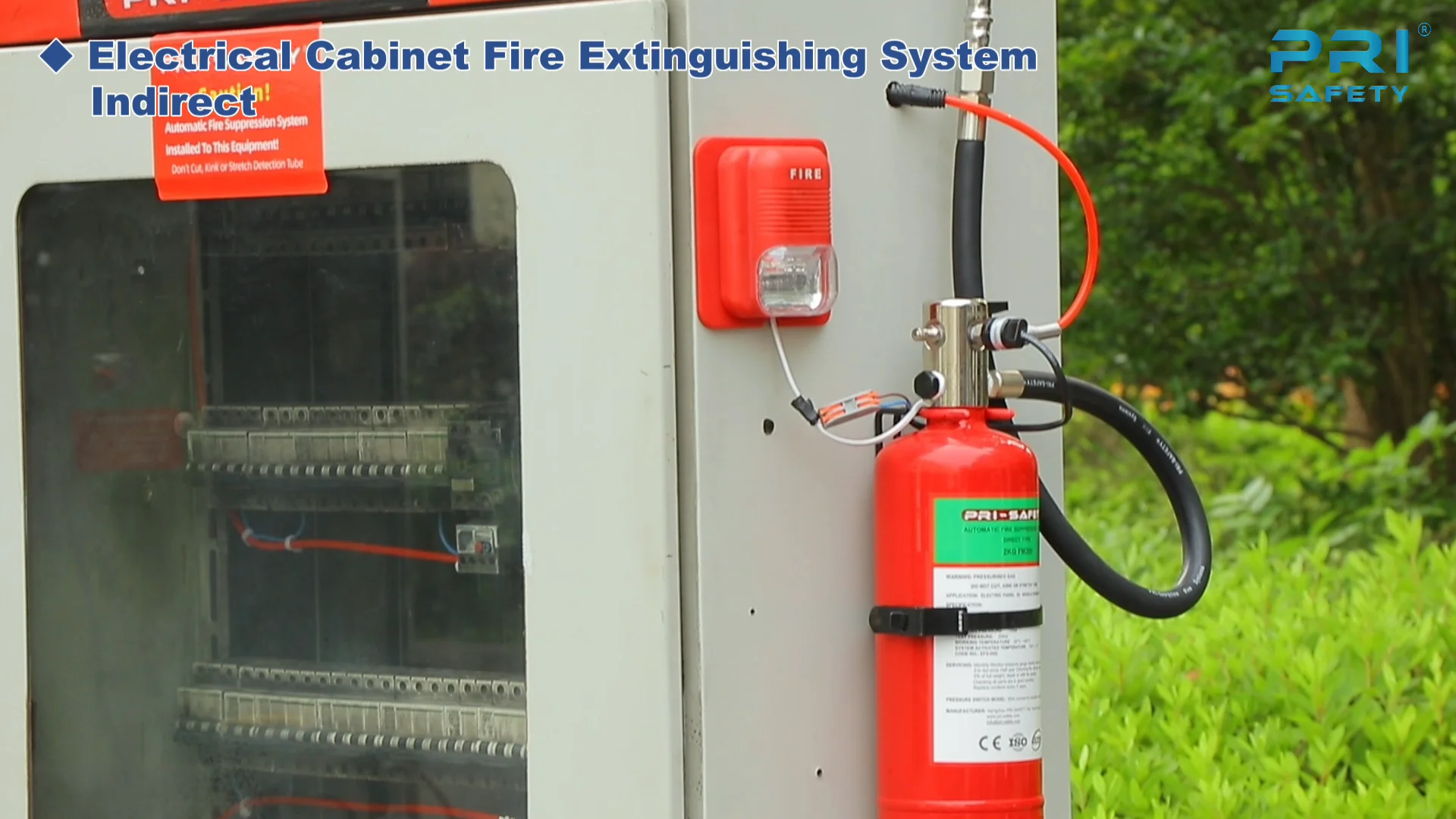 Fm200 Hfc-227ea Electrical Panel Fire Extinguishing System Battery Room ...