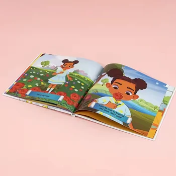 Hardcover Children's Picture Books Comics Cartoons Kindergarten Storybooks Perfect Binding Printed for Cognitive Enlightenment