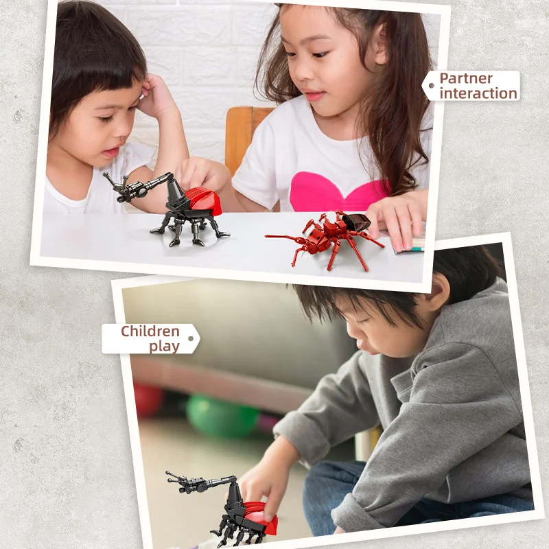 Woma Factory 8 in 1 Mini Animals Building Block Brick Bug Insect Toy Kit for Kids (C0632)