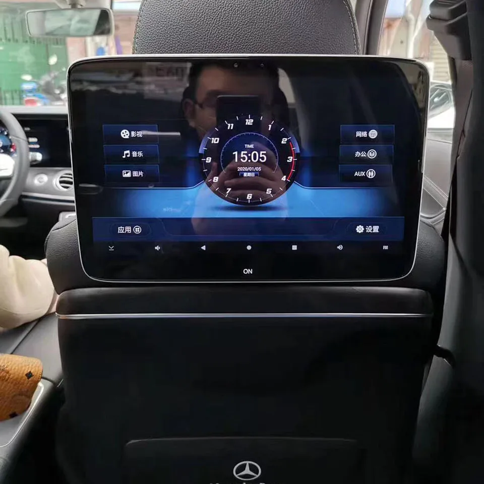 Car Touch Screen Headrest LCD Monitors Tablets 11.6 Inch Android for Mercedes W204 W203 W211 Sprinter GLA GLE CLA C300 V260 W177
