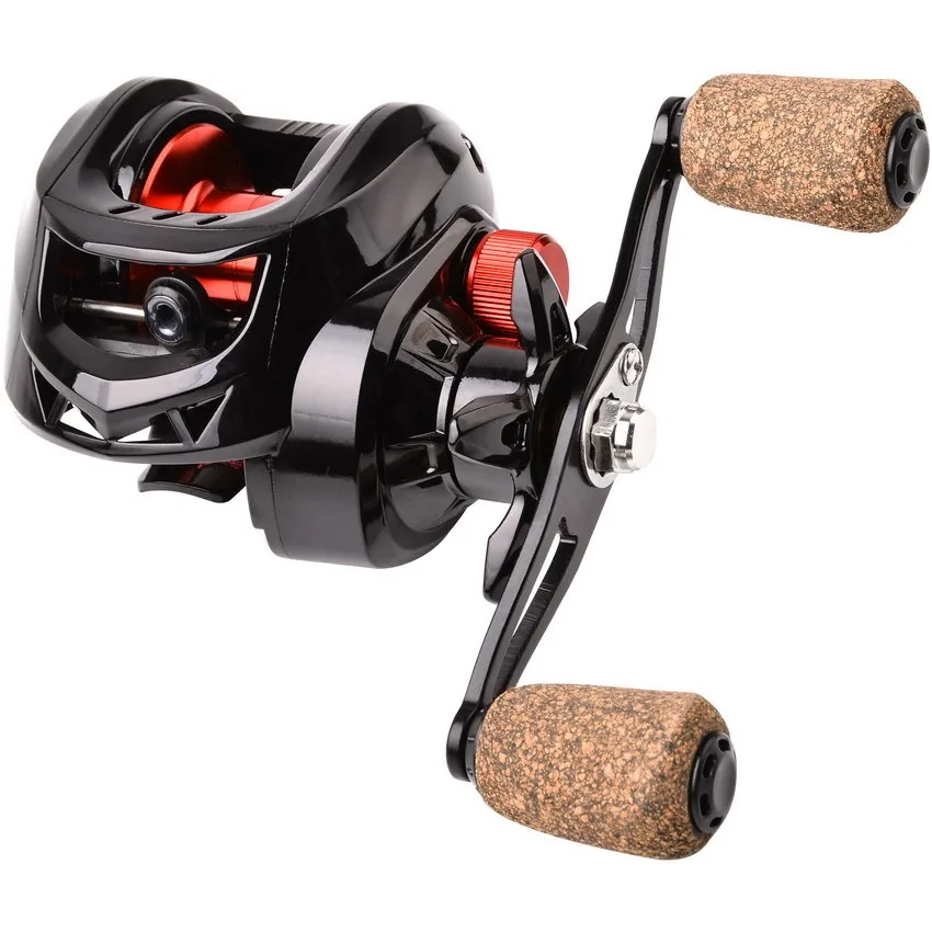 7 4 1 gear ratio baitcasting reels Torrent Reel light weight and firmness Topline 8.1:1 Gear Ratio Baitcasting