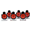 Red Circle Label