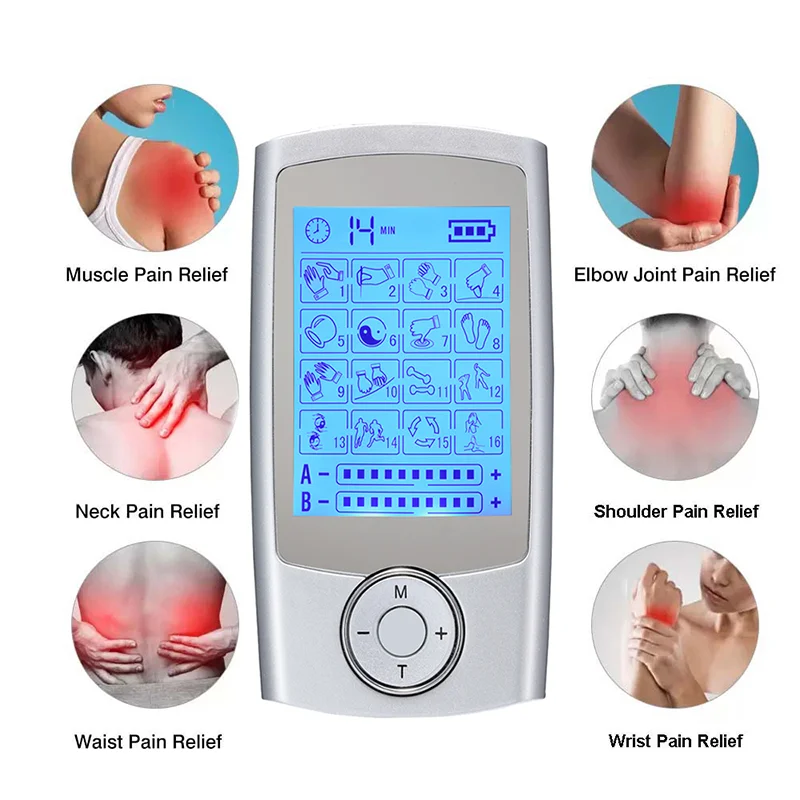 Rechargeable Mini Tens EMS Pulse Massager (AS1080-A55) - China