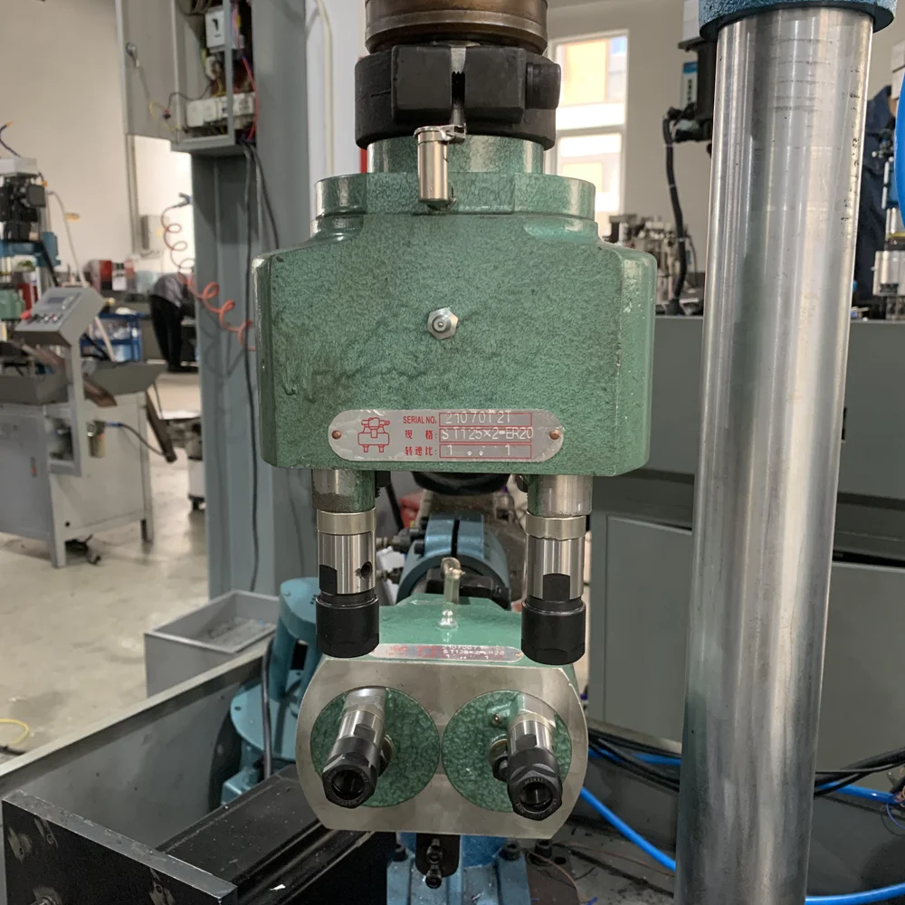 Two Spindle ST200 T Type Multi Spindle Head for Drilling and Tapping Machine  Auto Feed Multi Tapping Head Machine