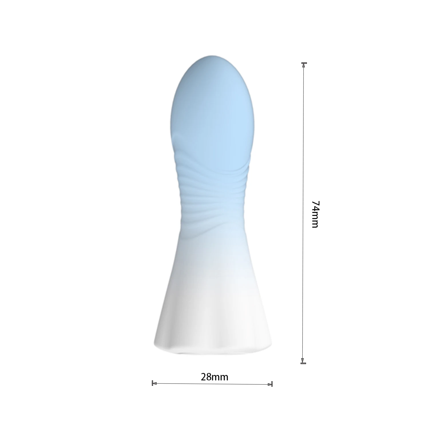 New Gradient Color Women G Spot Clitoral Nipple Sex Stimulation Women Sex Toy Mini Bullet Vibrator