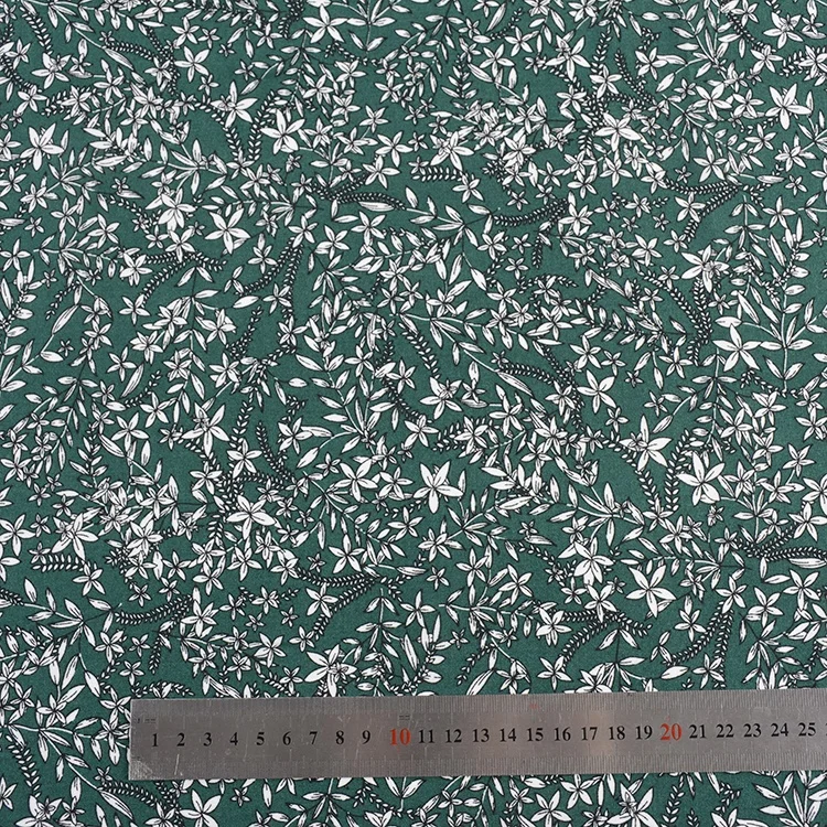 Профессиональное супер мягкое Цветочное платье премиум-класса из 100% искусственного шелка Тканое платье с принтом в рулонах