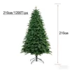 Green 210cm 1200 Tips PE Mixed