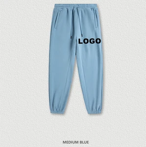 Unique Design Casual Women's Pants & Trousers Fleece Solid Clothing Ribbed Cuffs Winter Baggy Gym Sweatpants for Ladies