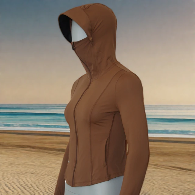 Wholesale Fashion Anti-UV Hooded Sun Protection Jacket - Summer UV Protection Skin Clothing for Men & Women Rash Guard
