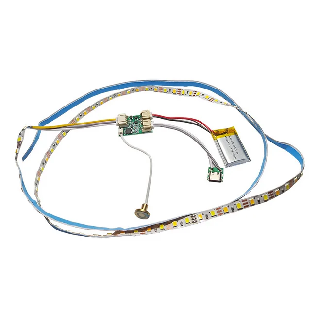 Rechargeable Battery Operated Touch Sensor Activated  Led Light PCB Module for Desk Table Lamp