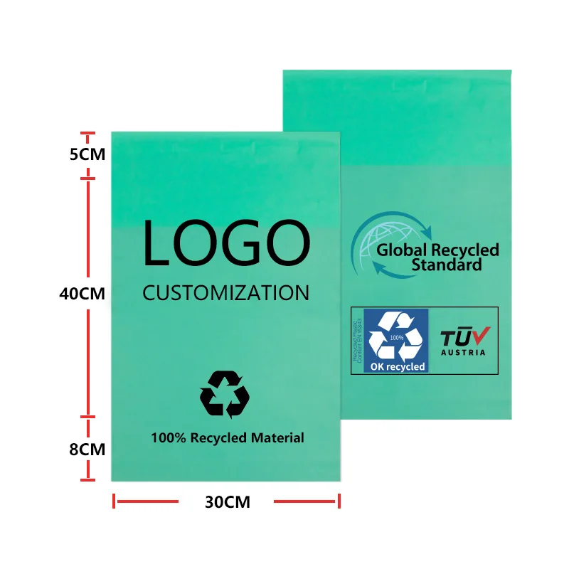 Sobres de envío de marca de ropa biodegradable Bolsas de correo