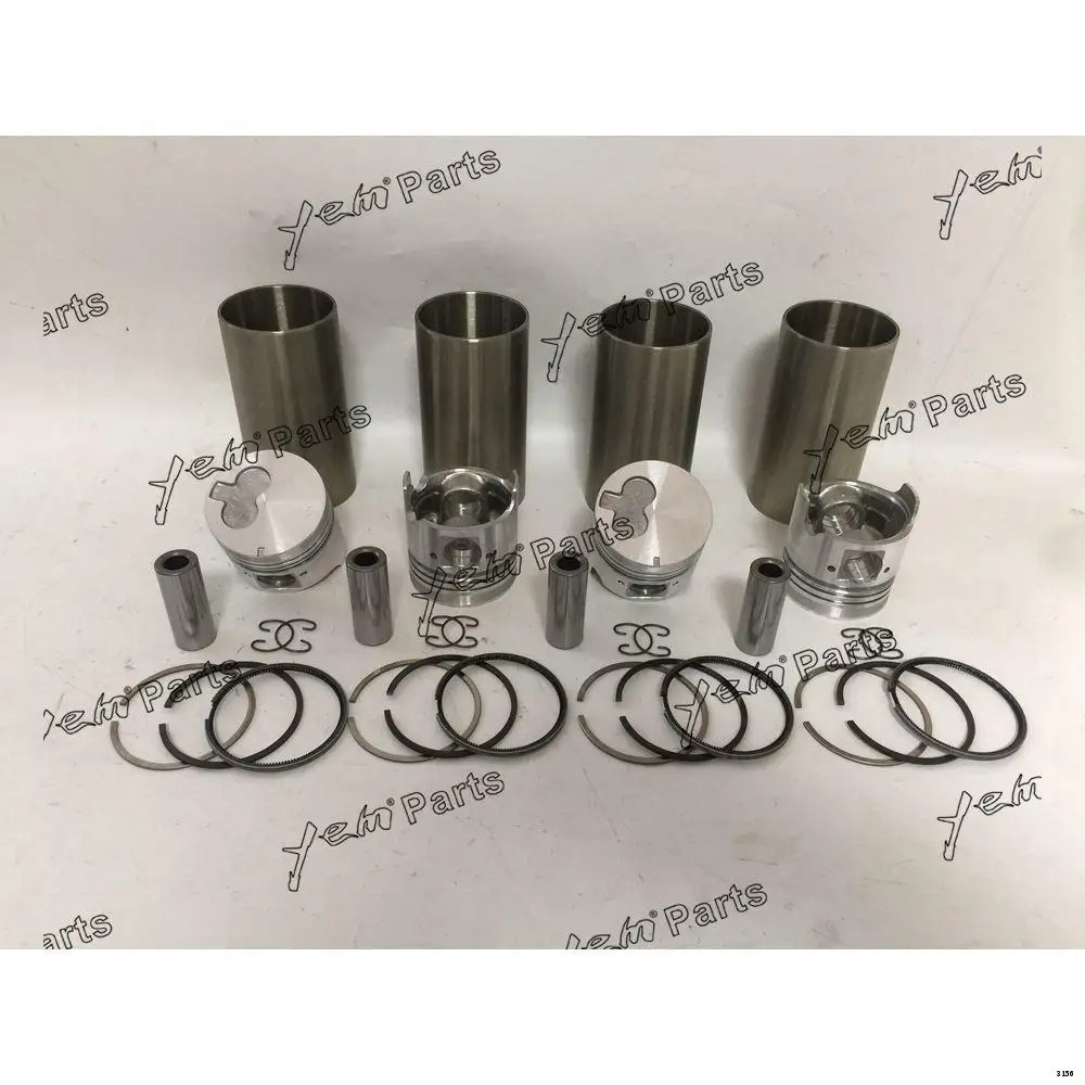 4FA1 Cylinder Liner Kit With Pistons Rings Liner for Isuzu