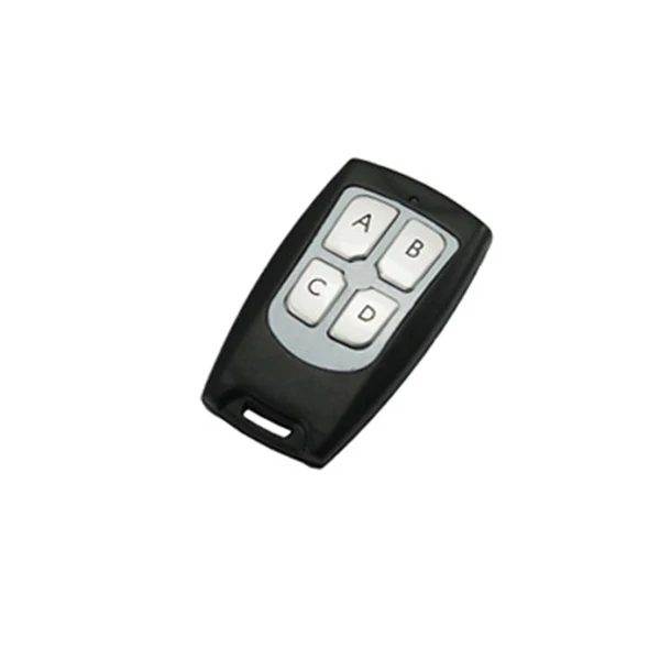 433MHz Universal Remote Control 4-Keys Garage and Electric Gate Door Cloning Remote Control Duplicator Key for Car and Home Use
