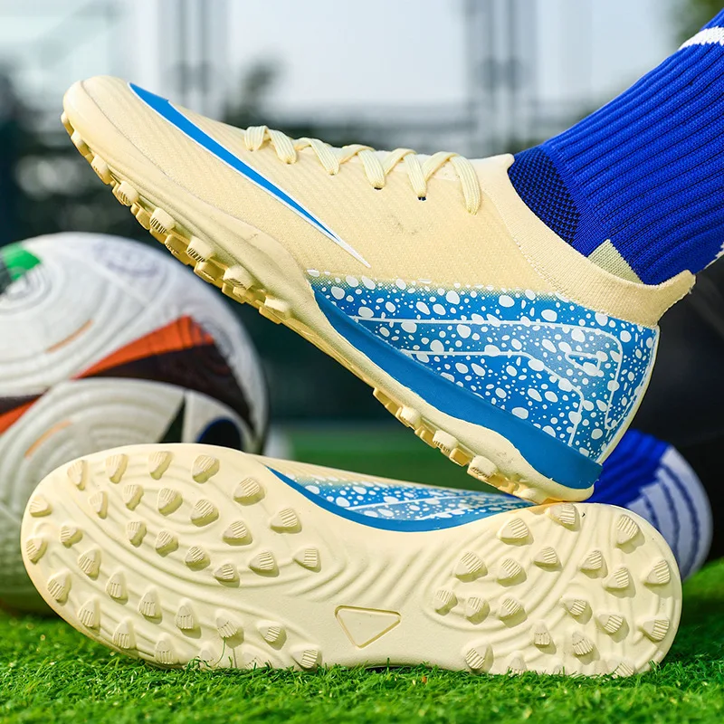 QZJC Men's and Women's FG Long Nails Tf Broken Nails Student Adult Training Shock-absorb aperçu 7