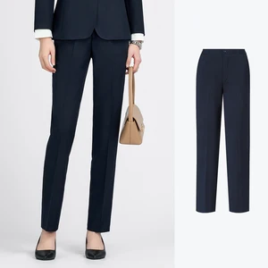 Men's Trousers Business Draped Straight-leg Slim-fit Pants Suit Pants Nine-inch Trousers for Men