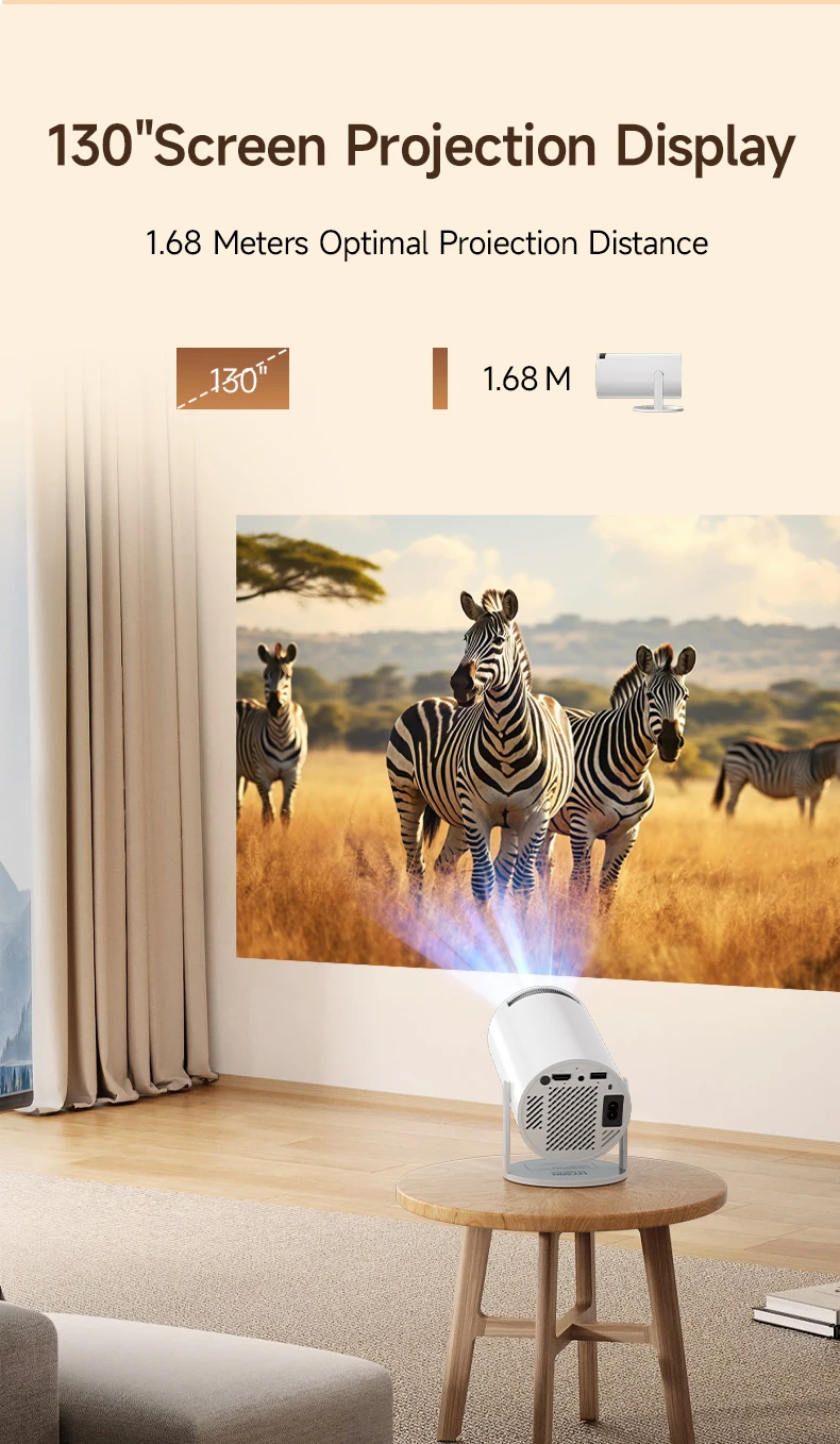 Mini Projector PK Hot Sales 4K Hy300 Pro Full Hd Home Theater Proyector Mini Smart Android Projectors Portable Projector