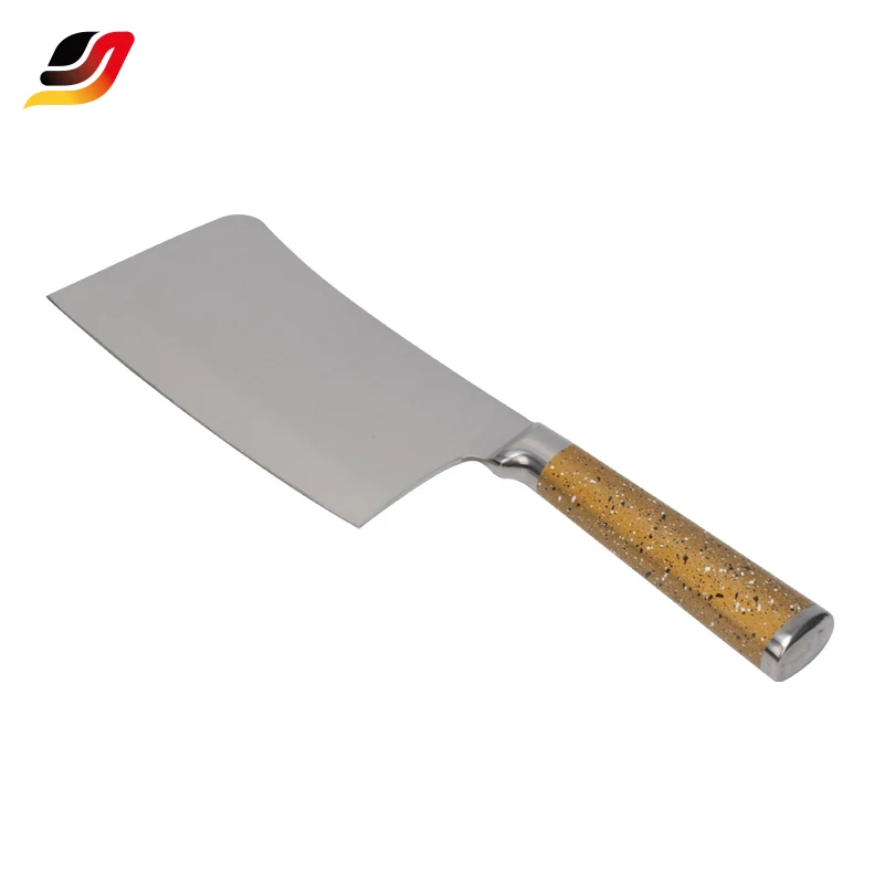 Großhandel 5-tlg. Fleischschneide-Kochmesser-Set, Edelstahl 430 mit beschichtetem Griff, Küchenmesserset