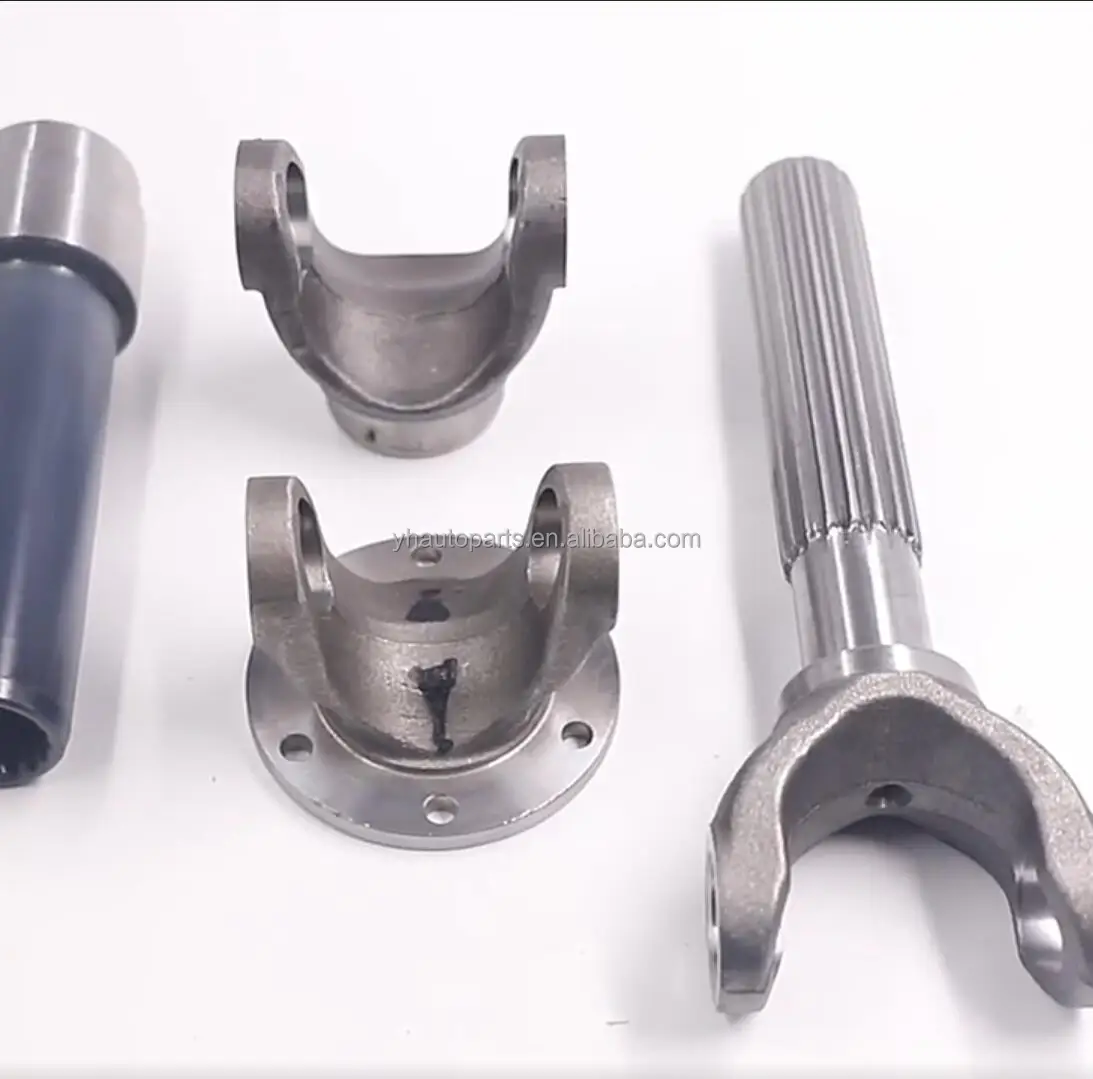 Cardan Parts Forged Alloy Steel Slip Yoke Flange Spline Coupling Drive  Shaft Propshaft Components Best Quality Factory