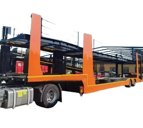 China Direct Factory High Quality Best Price Car Transporter Trailers Brand New 2 Or 3 Axles Car Carrier For Hot Sale