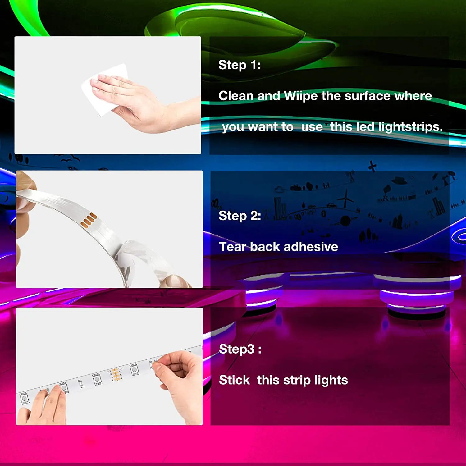 Низкая цена, оптовая продажа, 10 м, 5050 RGB, светодиодные фонари для внутреннего дворика, наружная Водонепроницаемая декоративная световая лента для дома