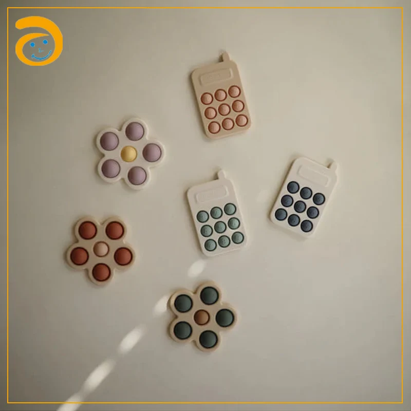 Мини забавные детские Силиконовые Прорезыватели для зубов игрушки