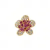 Purple flower Charm
