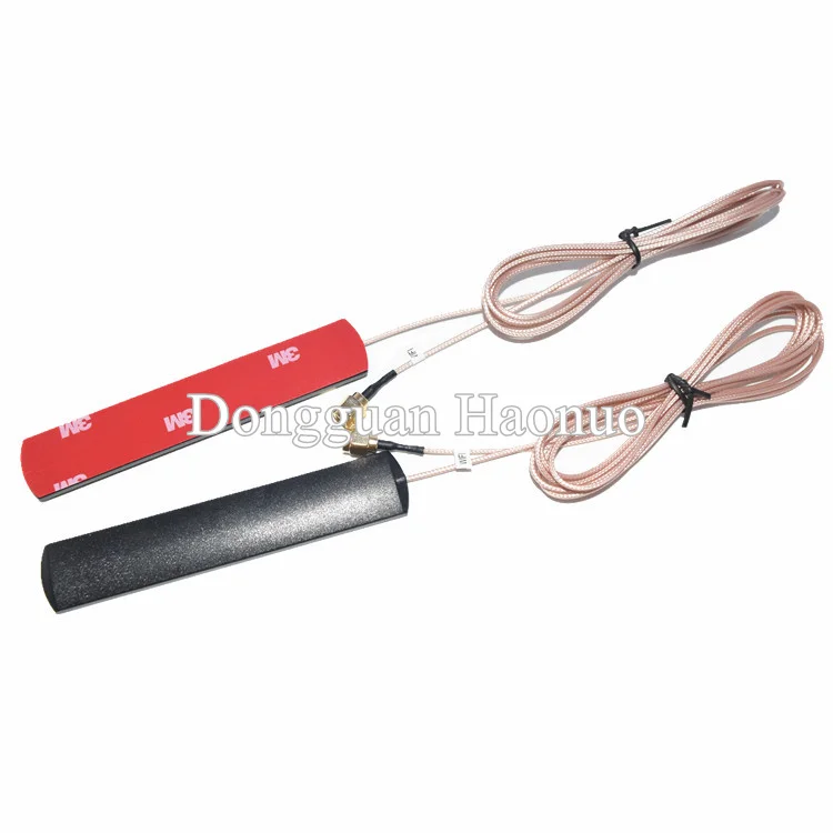 SMA Connector 3DBi 433Mhz PCB Patch Microstrip Antenna with 3M Sticker RG178 Cable Car Antenna