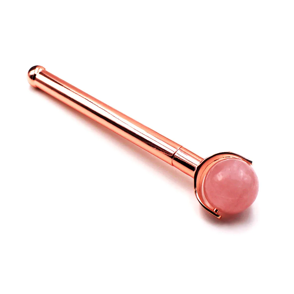spot wholesale natural stone powder crystal single ball massager