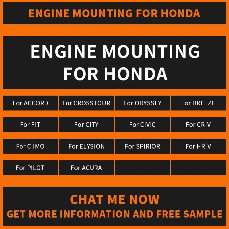 50820T6AJ01	High Quality Engine Mount for Honda ELYSION RC3/RR8 50820-T6A-J01 Engine Rubber Mounting