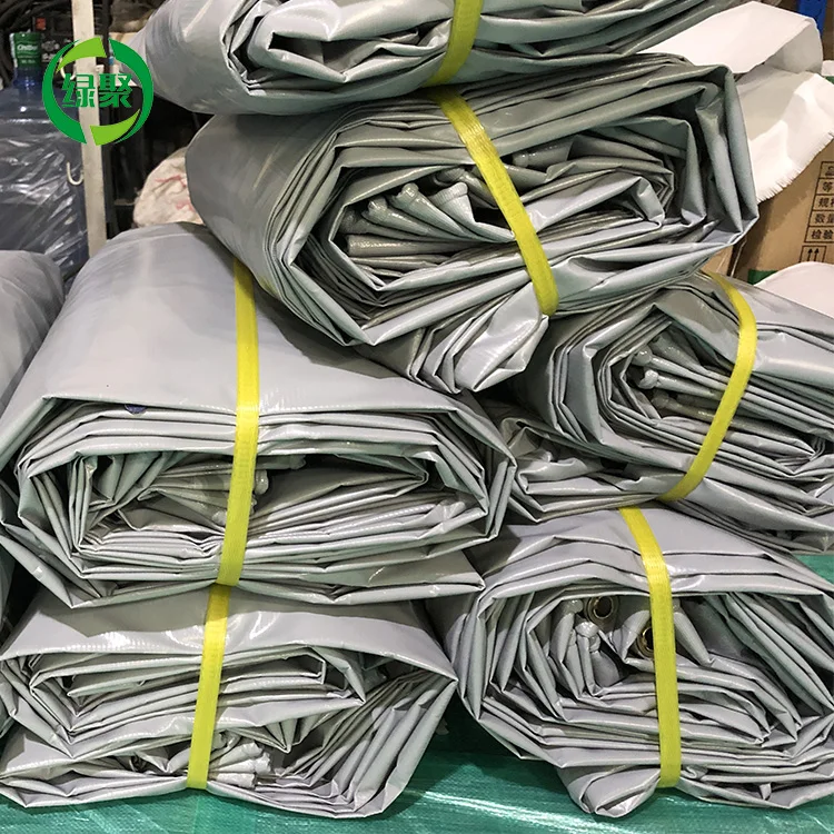 Огнестойкий водонепроницаемый серый цвет устойчивый к атмосферным воздействиям брезент для гаража склада