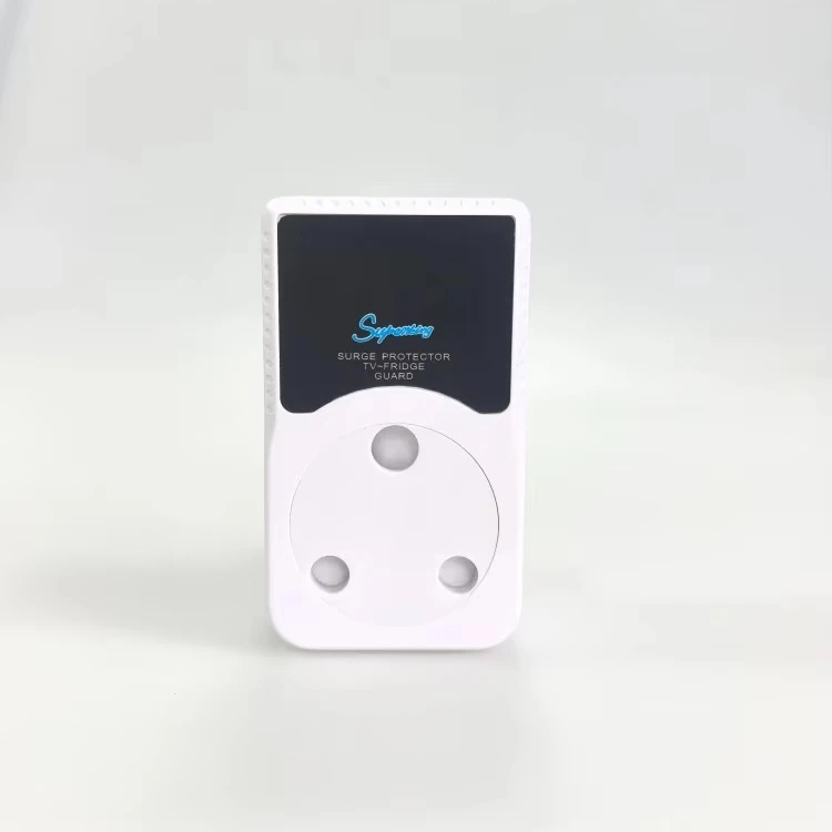 Household Voltage Protector with Digital Display Screen, Intuitive and Beautiful With ZA Socket South African Voltage Protector Overvoltage Protector