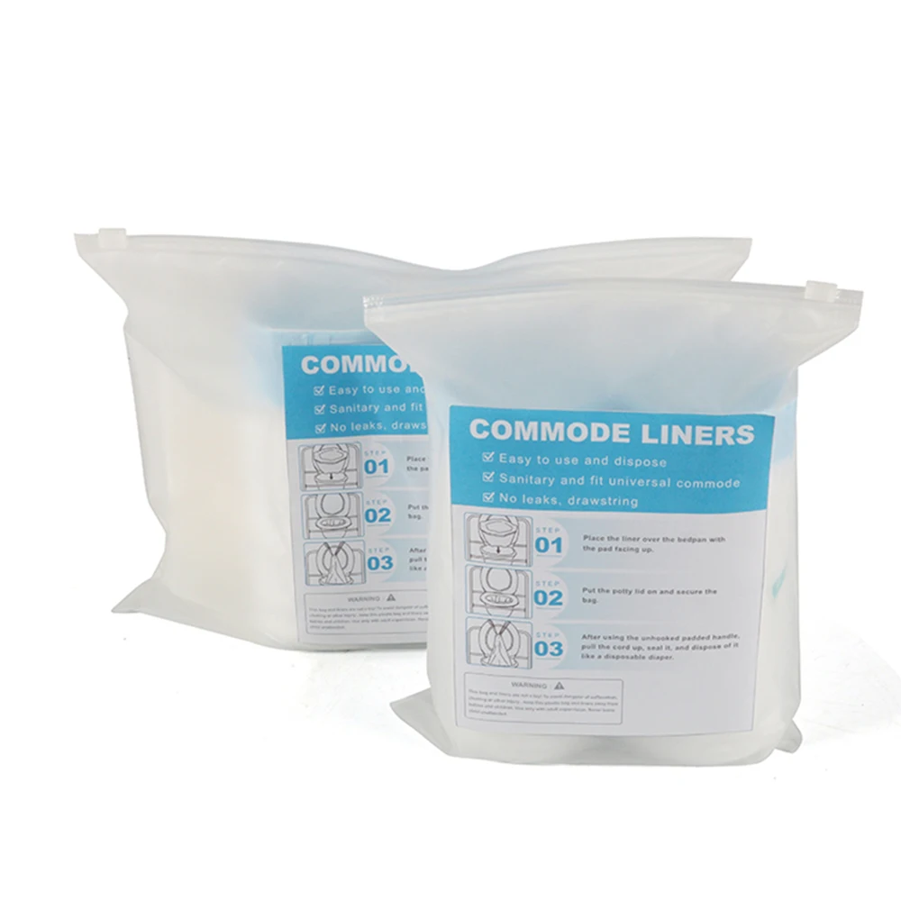Disposal Bedpan Commode Liners With Super Absorbent Pads Buy Commode