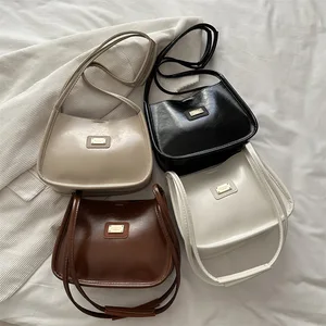 2026 Korean Edition New Trendy Women's Handheld Crossbody Bag Fashion Design Small Square Bag Shoulder Bag