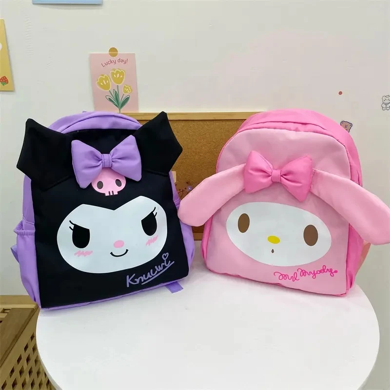 New Sanrio Kawaii Kuromi Cinnamoroll Cartoon Backpack Fashion Versatile ...