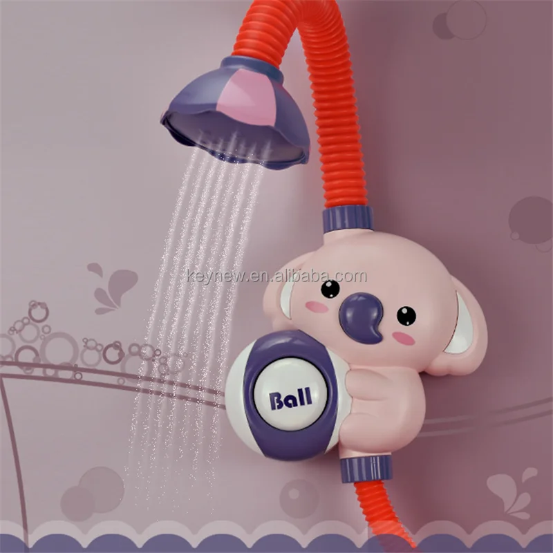 Electric Elephant Shower Toys Kids Baby Bath Spray Water Faucet Outside