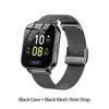 Black Case + Black Mesh Steel Strap