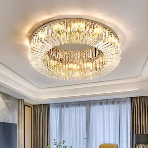 Modern Nordic Lamp for Home Indoor Bedroom Living Room Corridor K9 Crystal Luxury Led Chandelier Ceiling Light