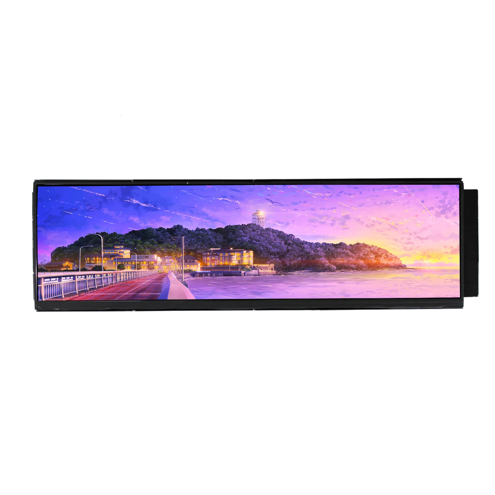 VSDISPLAY 12.6 Inch LCD Monitor for PC Case Gaming Display