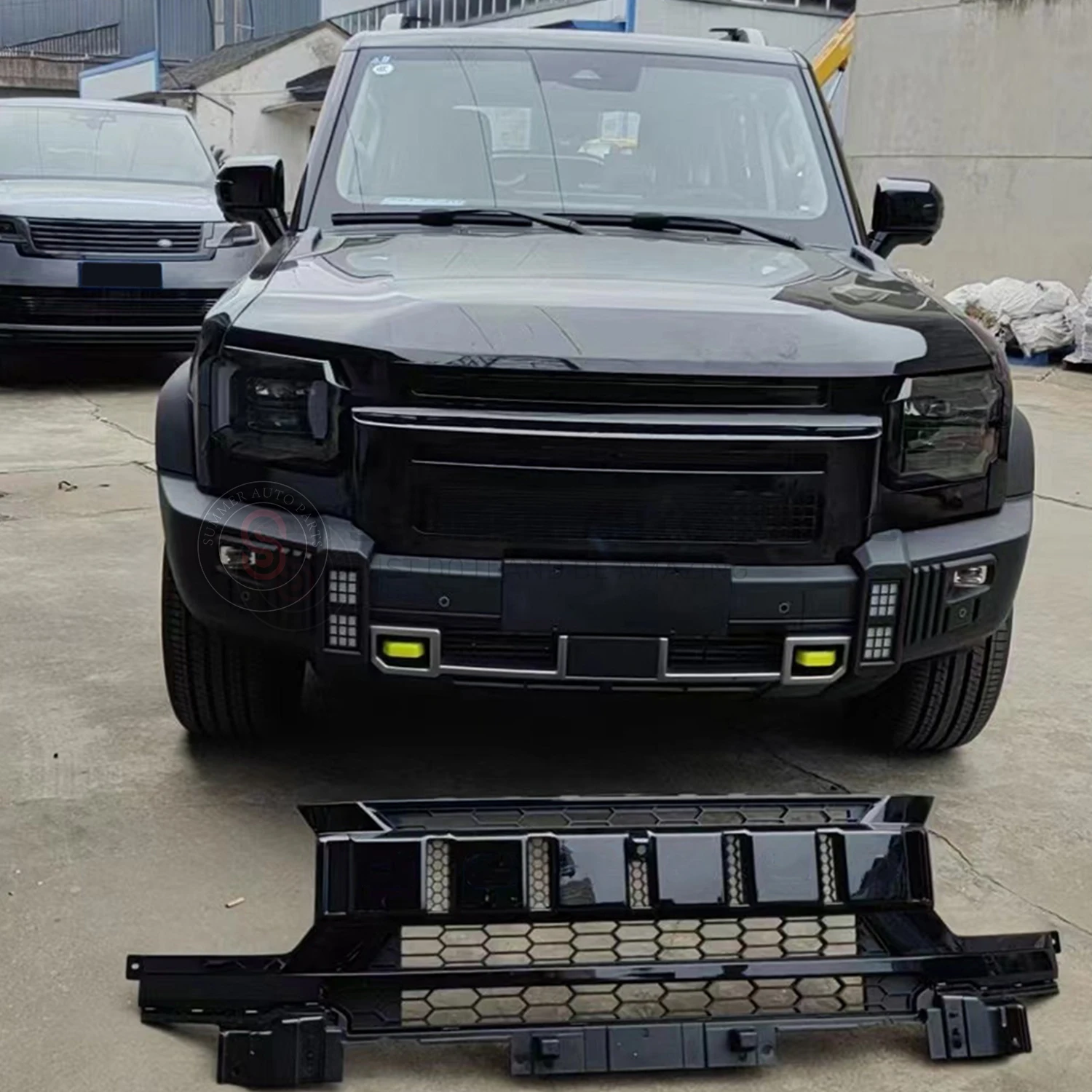 Car Accessories Bodykit Auto Parts Air Intake Mesh Front Bumper Front