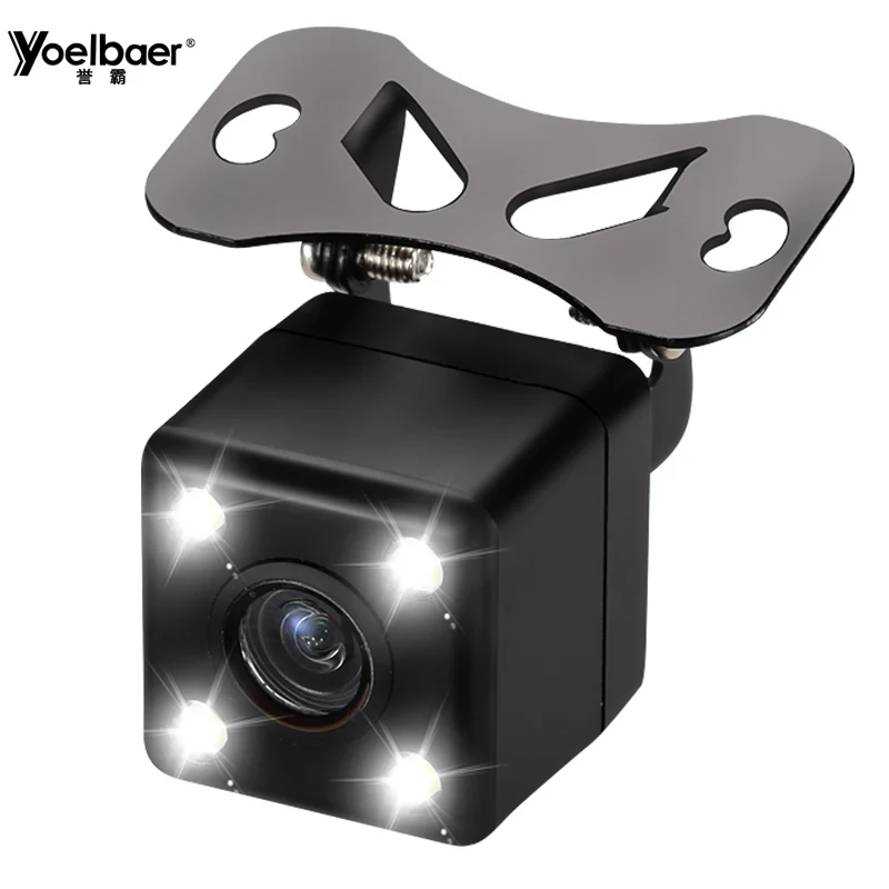 Universal Waterproof Rear View Camera 4 LED Car Back Reverse Camera CMOS Night Vision Parking Assistance Camera