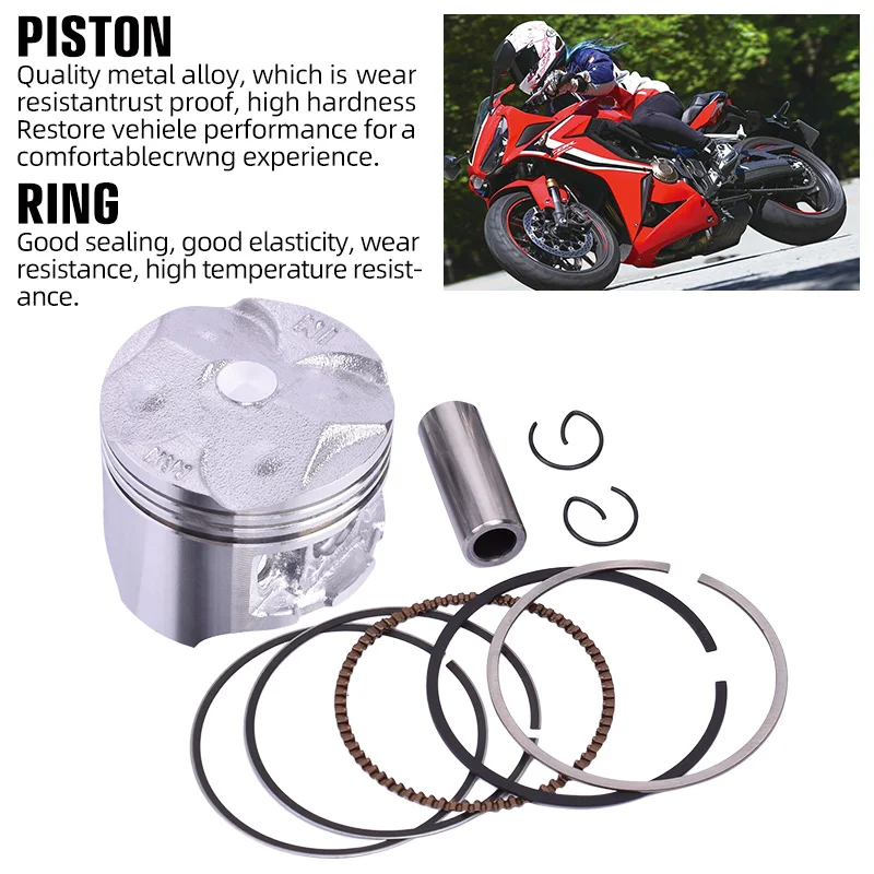 バイク用エンジンとパーツセット XT600用バイク用ピストンキット +25 シリンダーボアサイズ 95.25mm XT