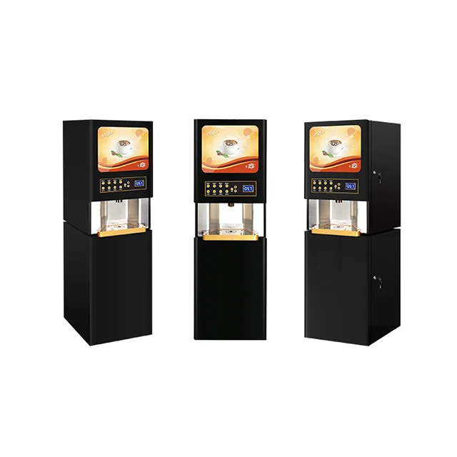 Self Service Kiosks Milktea Coffee Machine Water Dispenser Vending Machine for Sale