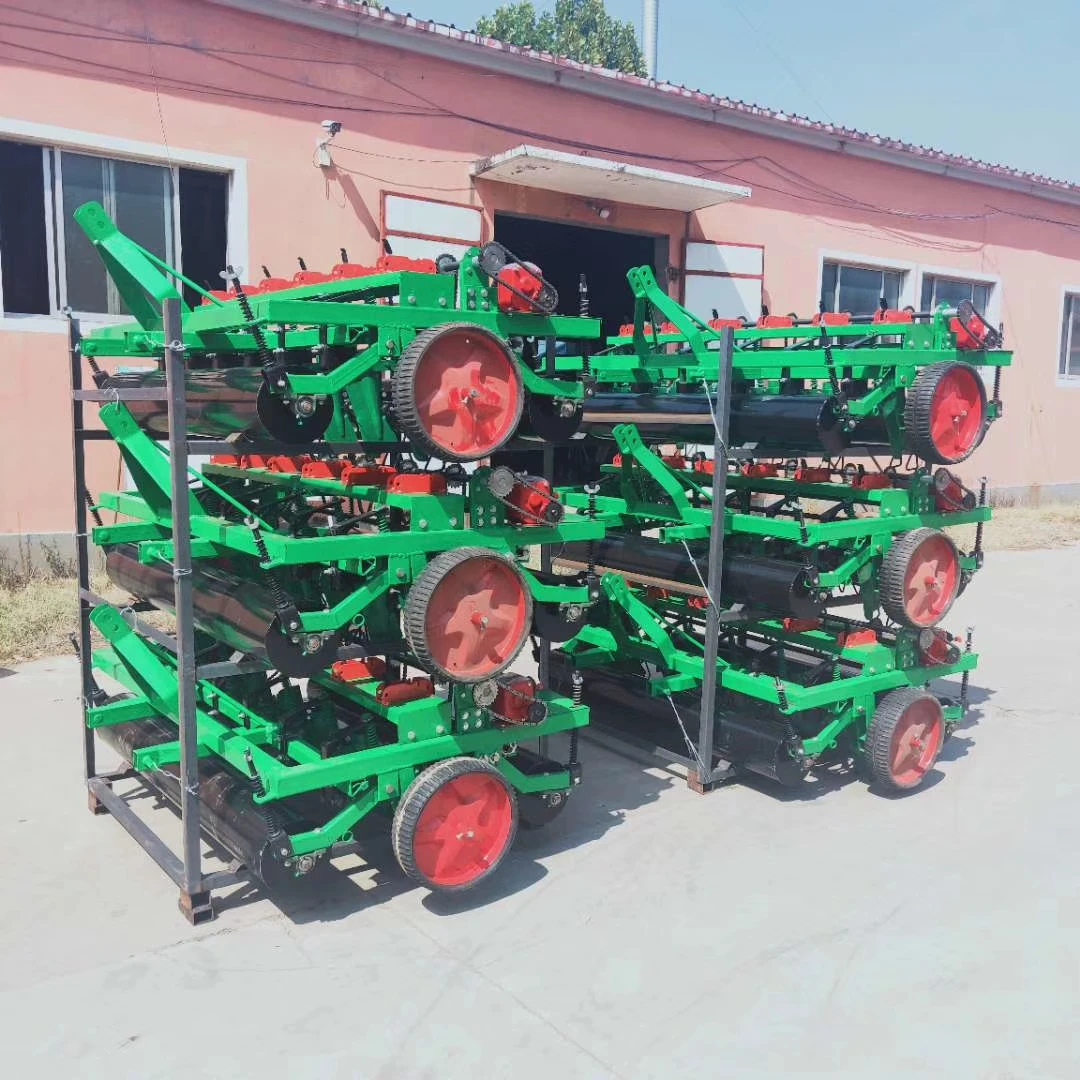 10 Row Tractor Trailed Vegetable Seed Sowing Machine Onion Planter For