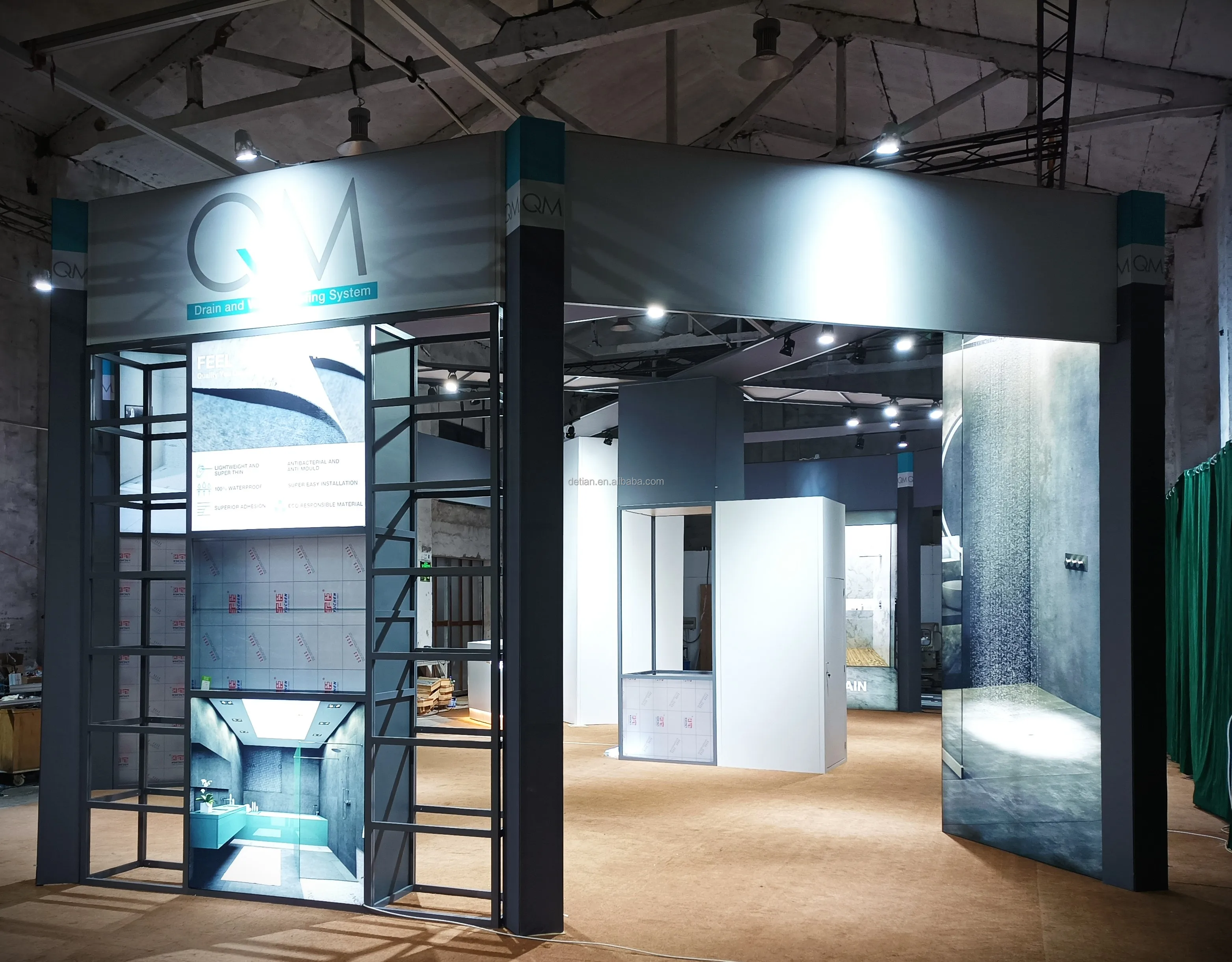 Modular Tradeshow Display Aluminium Advertising Display Rack Stand ...